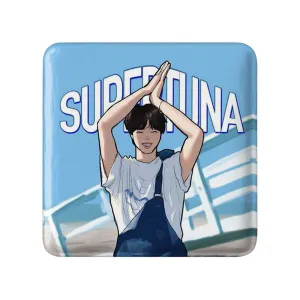 مگنت مربعی جین Jin گروه بی تی اس BTS