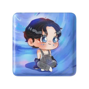 مگنت مربعی تهیونگ Taehyung گروه بی تی اس BTS