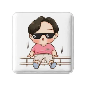 مگنت مربعی جین Jin گروه بی تی اس BTS