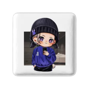 مگنت مربعی جونگ کوک Jung Kook گروه بی تی اس BTS