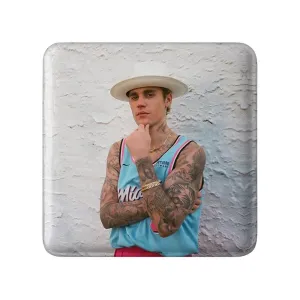 مگنت مربعی جاستین بیبر Justin Bieber
