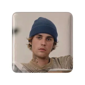 مگنت مربعی جاستین بیبر Justin Bieber