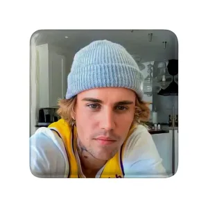 مگنت مربعی جاستین بیبر Justin Bieber