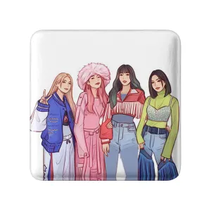 مگنت مربعی گروه مامامو Mamamoo
