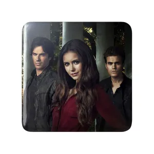 مگنت مربعی استفان و الینا و دیمون خاطرات یک خون آشام The Vampire Diaries