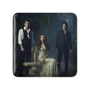 مگنت مربعی استفان و الینا و دیمون خاطرات یک خون آشام The Vampire Diaries