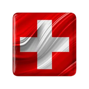 مگنت مربعی پرچم سوئیس