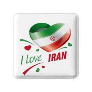 مگنت مربعی پرچم ایران