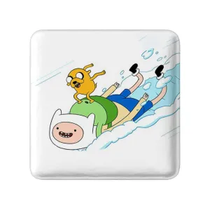 مگنت مربعی جیک و فین وقت ماجراجویی Adventure Time