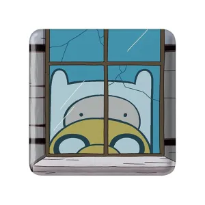 مگنت مربعی جیک و فین وقت ماجراجویی Adventure Time