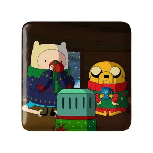 مگنت مربعی جیک و فین وقت ماجراجویی Adventure Time