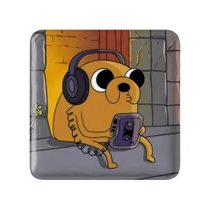 مگنت مربعی جیک وقت ماجراجویی Adventure Time