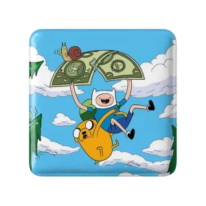 مگنت مربعی جیک و فین وقت ماجراجویی Adventure Time