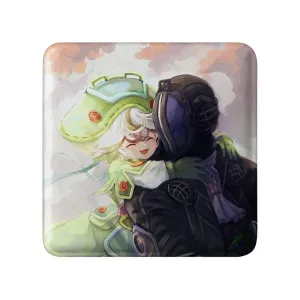 مگنت مربعی باندرود و میدوری انیمه ساخته شده پرتگاه Made in Abyss