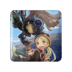 مگنت مربعی ریگ و ریکو انیمه ساخته شده پرتگاه Made in Abyss