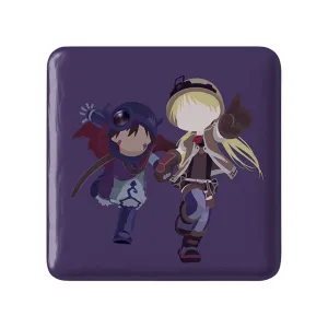 مگنت مربعی ریگ و ریکو انیمه ساخته شده پرتگاه Made in Abyss