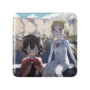 مگنت مربعی ریکو و ریگ انیمه ساخته شده پرتگاه Made in Abyss