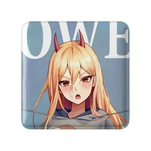 مگنت مربعی پاور انیمه مرد اره ای Chainsaw Man