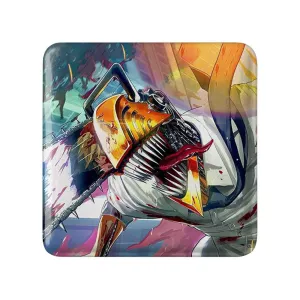 مگنت مربعی دنجی انیمه مرد اره ای Chainsaw Man