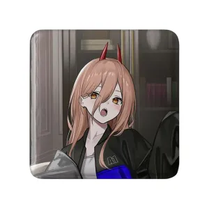 مگنت مربعی پاور انیمه مرد اره ای Chainsaw Man