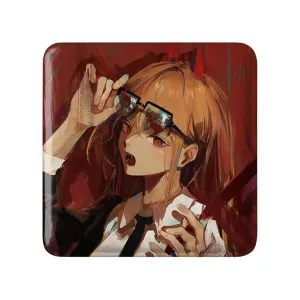 مگنت مربعی پاور انیمه مرد اره ای Chainsaw Man