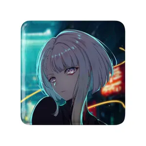 مگنت مربعی لوسی انیمه سایبر پانک Cyberpunk