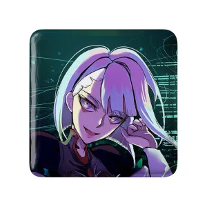 مگنت مربعی لوسی انیمه سایبر پانک Cyberpunk
