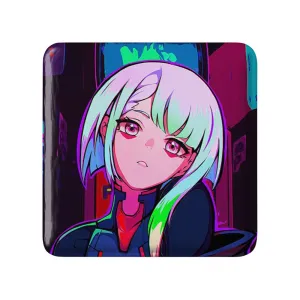 مگنت مربعی لوسی انیمه سایبر پانک Cyberpunk