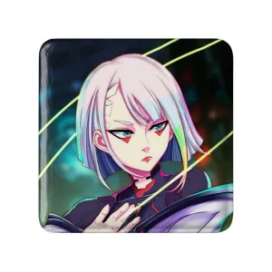 مگنت مربعی لوسی انیمه سایبر پانک Cyberpunk