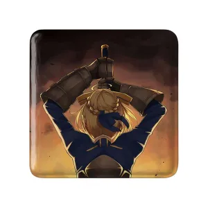 مگنت مربعی التر انیمه فیت استی نایت Fate Stay Night