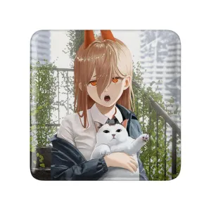 مگنت مربعی ماکیما انیمه مرد اره ای Chainsaw Man