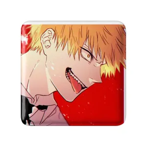 مگنت مربعی دنجی انیمه مرد اره ای Chainsaw Man
