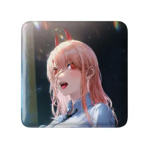 مگنت مربعی پاور انیمه مرد اره ای Chainsaw Man