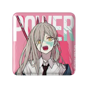 مگنت مربعی پاور انیمه مرد اره ای Chainsaw Man