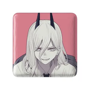 مگنت مربعی پاور انیمه مرد اره ای Chainsaw Man