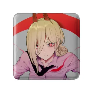 مگنت مربعی پاور انیمه مرد اره ای Chainsaw Man