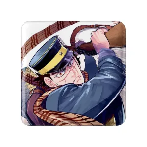 مگنت مربعی سایچی انیمه کامویی طلایی Golden Kamuy