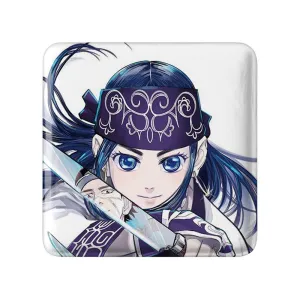 مگنت مربعی اسیرپا انیمه کامویی طلایی Golden Kamuy