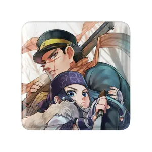 مگنت مربعی سایچی و اسیرپا انیمه کامویی طلایی Golden Kamuy