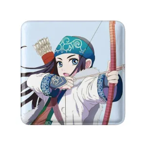 مگنت مربعی اسیرپا انیمه کامویی طلایی Golden Kamuy