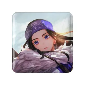 مگنت مربعی اسیرپا انیمه کامویی طلایی Golden Kamuy