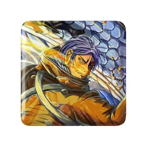 مگنت مربعی هیجیکاتا انیمه کامویی طلایی Golden Kamuy
