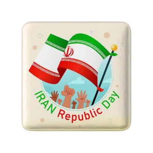 مگنت مربعی پرچم ایران