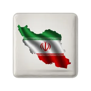 مگنت مربعی پرچم ایران