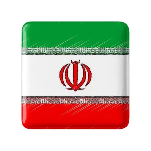 مگنت مربعی پرچم ایران