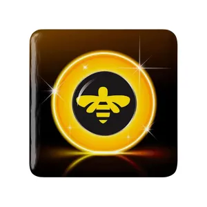 مگنت مربعی دختر کفشدوزکی کویین بی