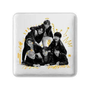 مگنت مربعی گروه بی تی اس BTS