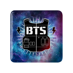 مگنت مربعی گروه بی تی اس BTS