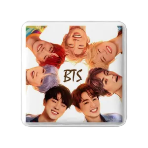 مگنت مربعی گروه بی تی اس BTS
