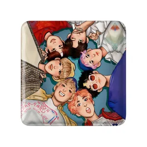 مگنت مربعی گروه بی تی اس BTS